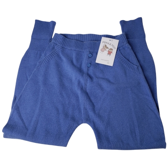 Luxury Cashmere Britches Pants Leggings Minimalist Washable Breathable Size 4 y - Picture 3 of 10